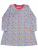 Платье "Единорог" с яркими звёздами - Размер 104 - Цвет серый - Картинка #3