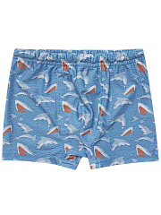 Шорты для мальчика с акулами - Размер 146 - Цвет голубой - Картинка #1